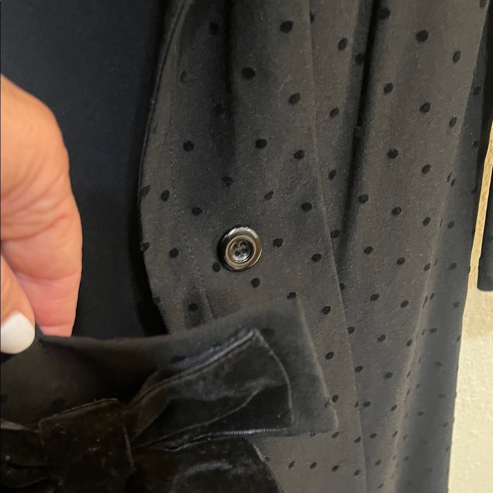 Joseph Ribkoff Black Long Coat - Picture 10 of 14